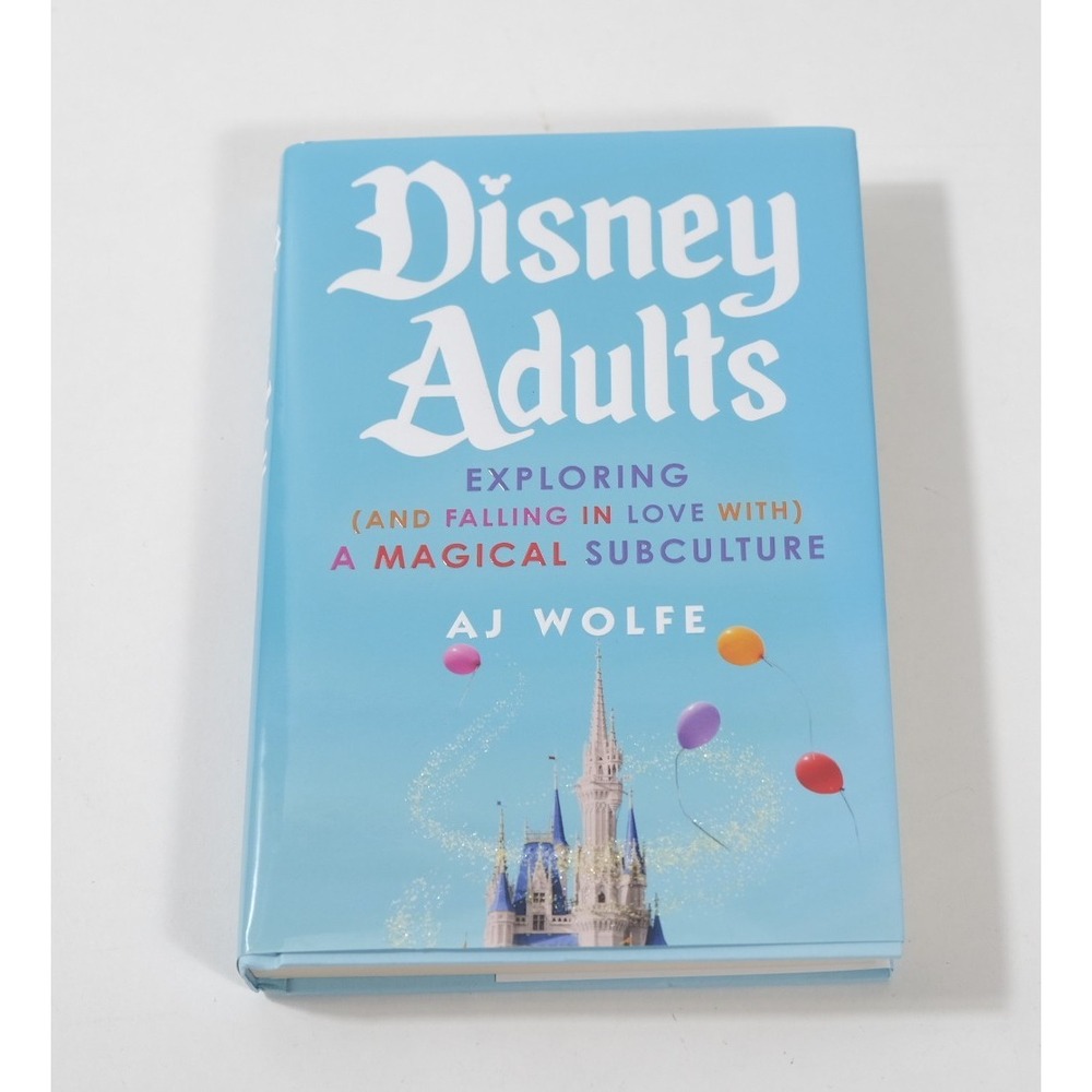 Gallery Books Hardcover Blue Disney Adults AJ Wolfe Signed